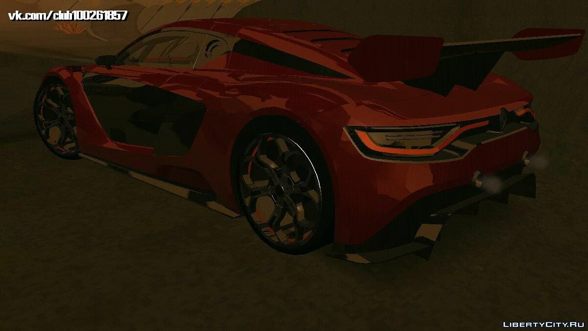 Renault Sport RS 01 (только DFF) / GTA San Andreas (iOS, Android)