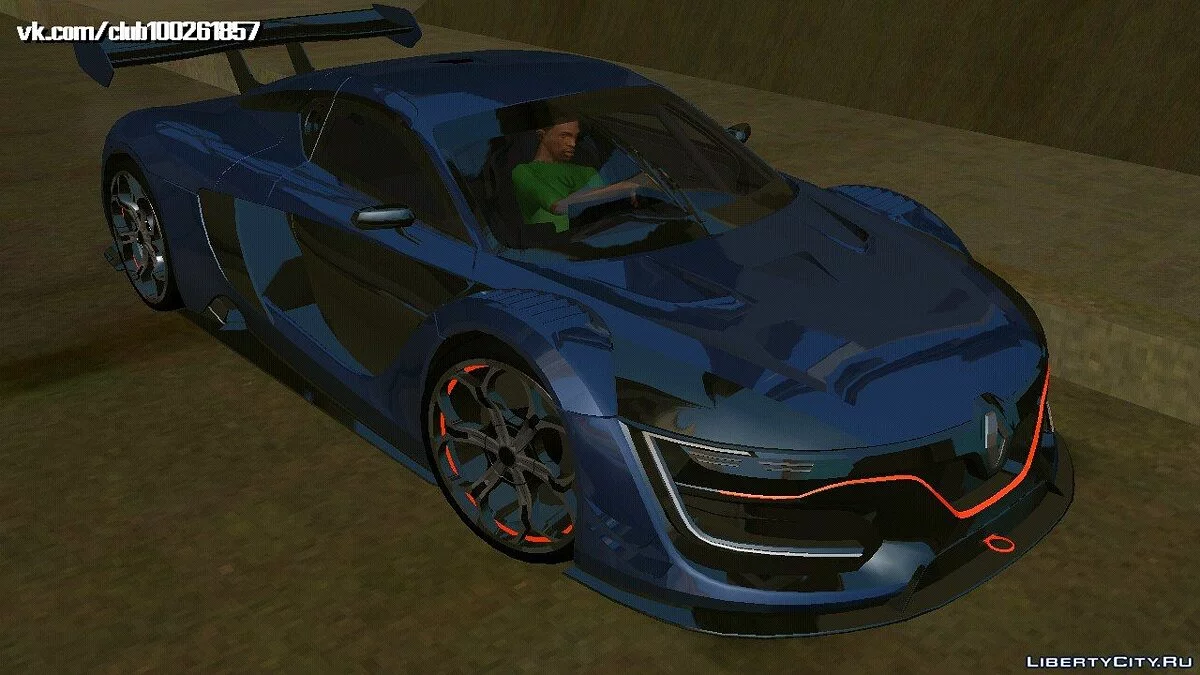 Renault Sport RS 01 (только DFF) / GTA San Andreas (iOS, Android)