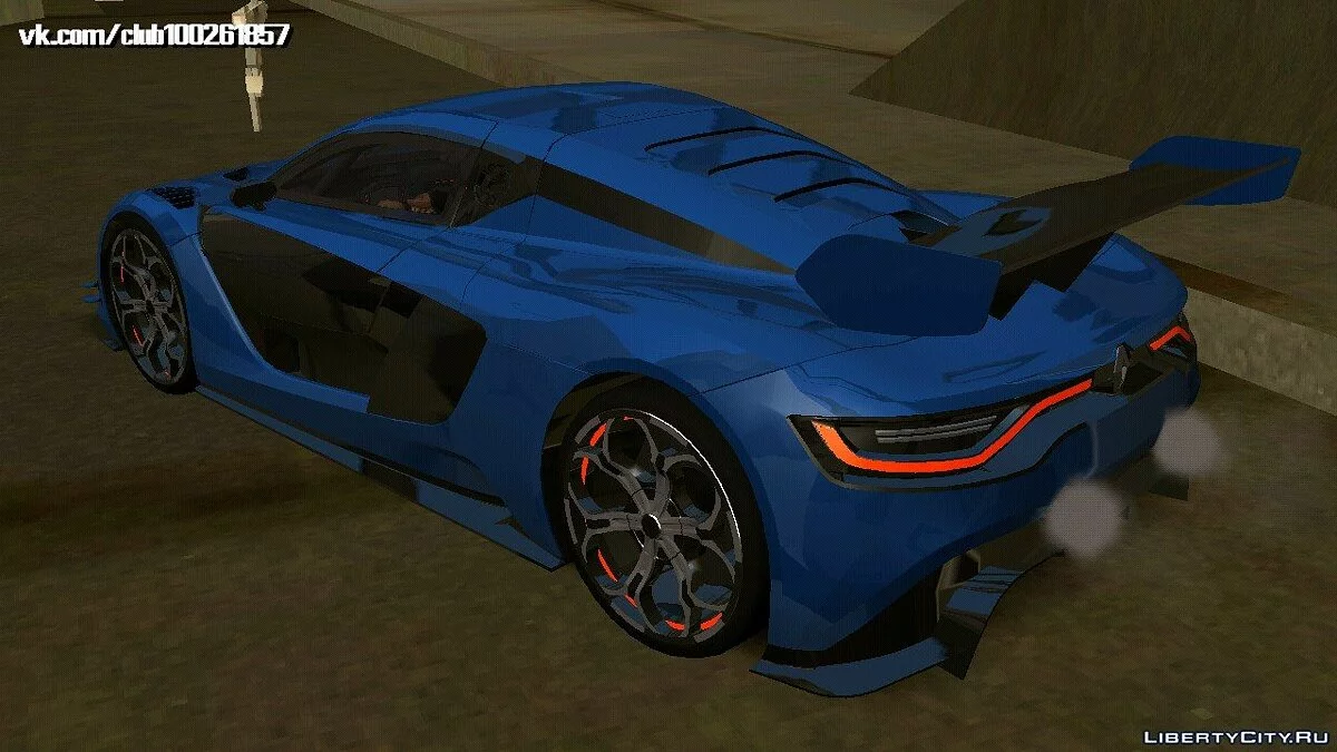 Renault Sport RS 01 (только DFF) / GTA San Andreas (iOS, Android)