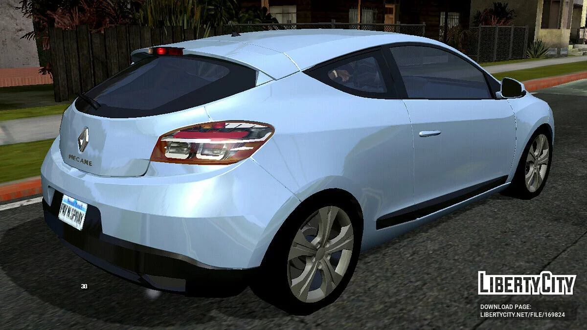 Renault Megane 3 (только DFF) / GTA San Andreas (iOS, Android)