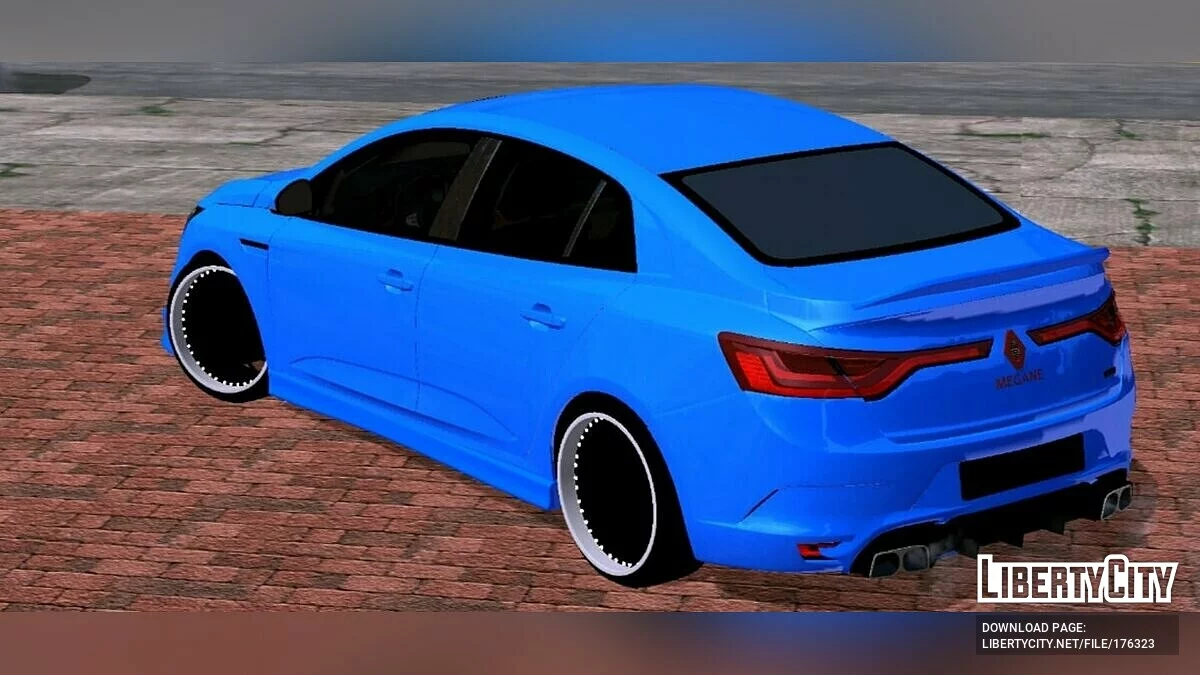 Renault Megane Tuning (только DFF) / GTA San Andreas (iOS, Android)