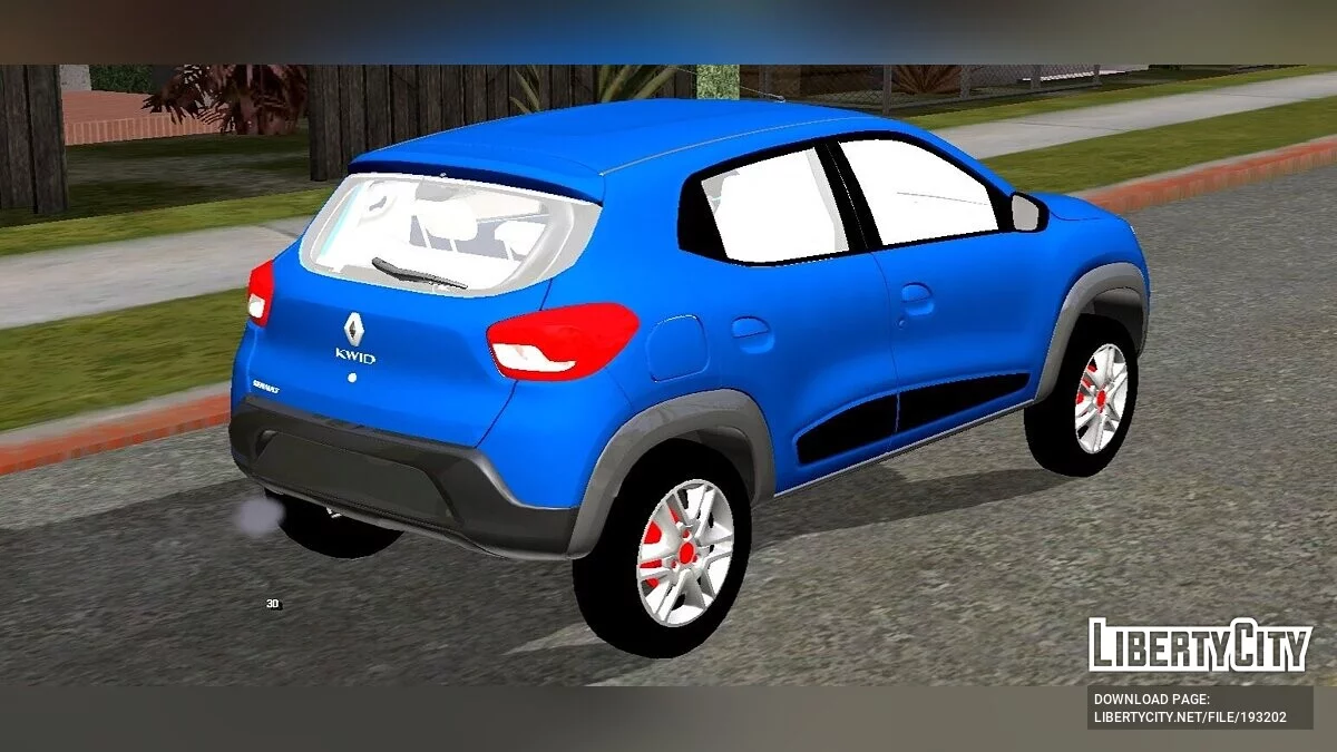 Renault Kwid (только DFF) / GTA San Andreas (iOS, Android)