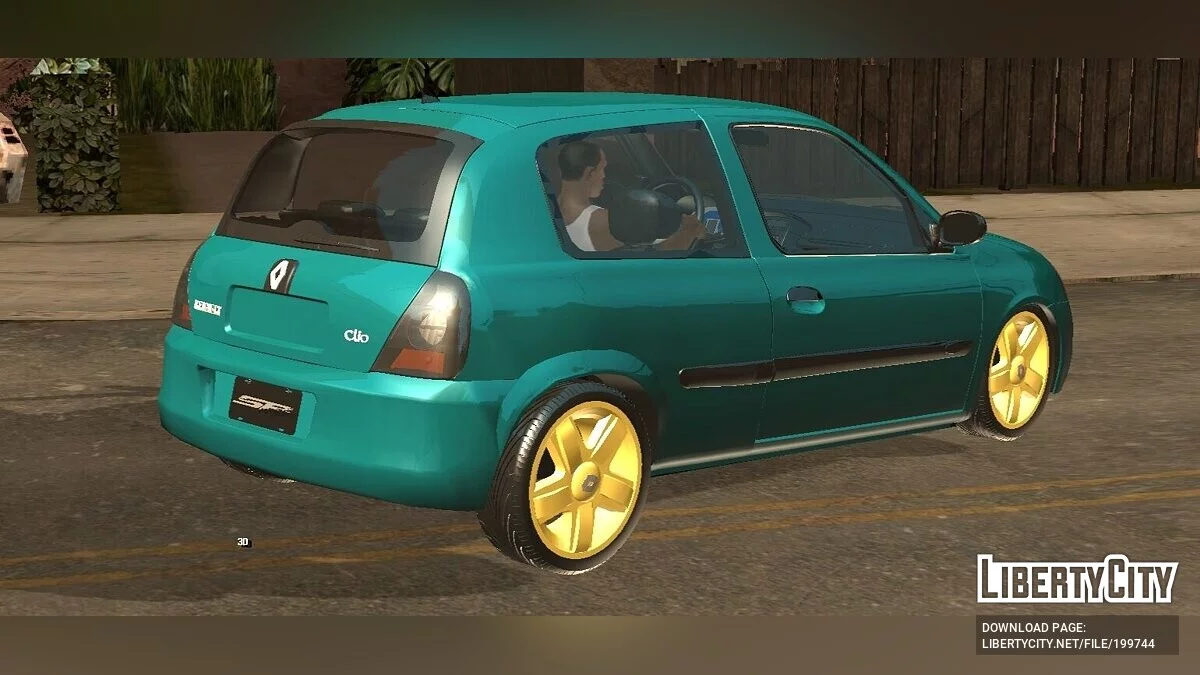 Renault Clio Campus (только DFF) / GTA San Andreas (iOS, Android)