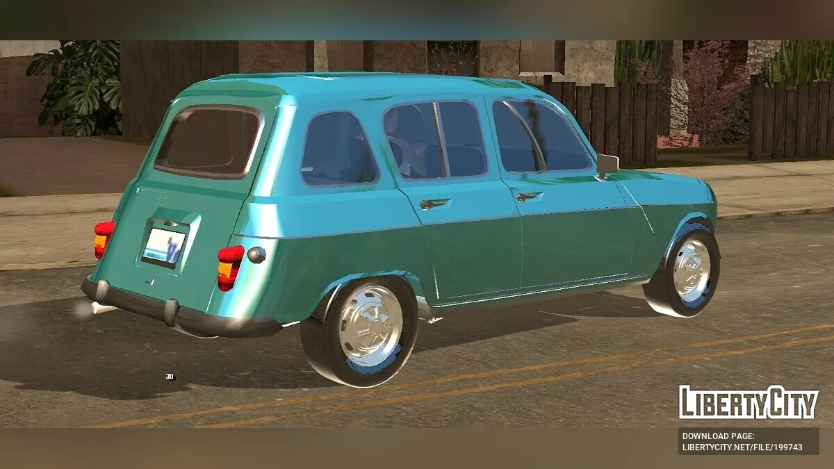 Renault R4 (только DFF) / GTA San Andreas (iOS, Android)