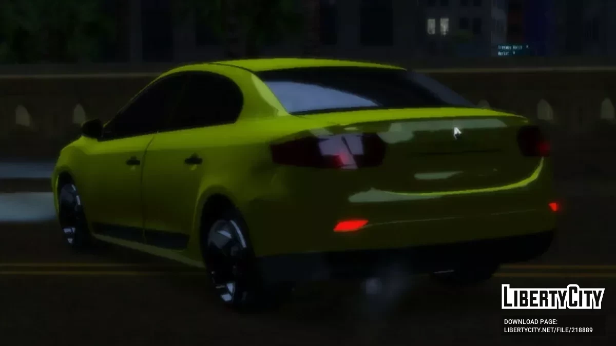 Renault Fluence (только DFF) / GTA San Andreas (iOS, Android)