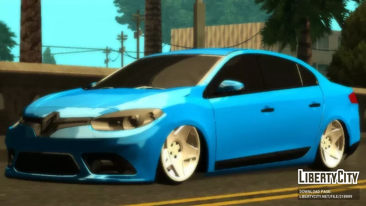 Renault Fluence (только DFF) / GTA San Andreas (iOS, Android)