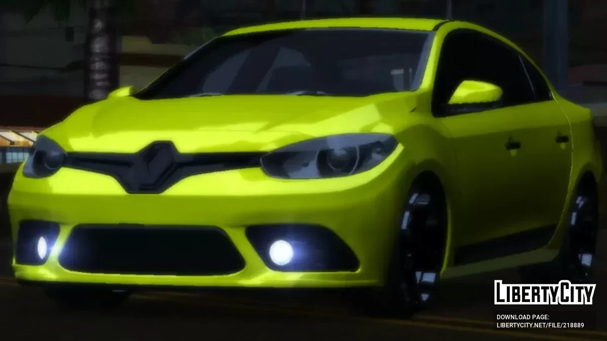 Renault Fluence (только DFF) / GTA San Andreas (iOS, Android)