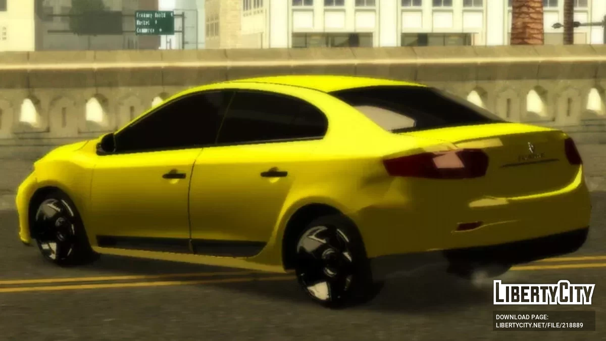 Renault Fluence (только DFF) / GTA San Andreas (iOS, Android)