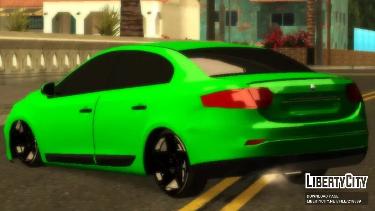 Renault Fluence (только DFF) / GTA San Andreas (iOS, Android)