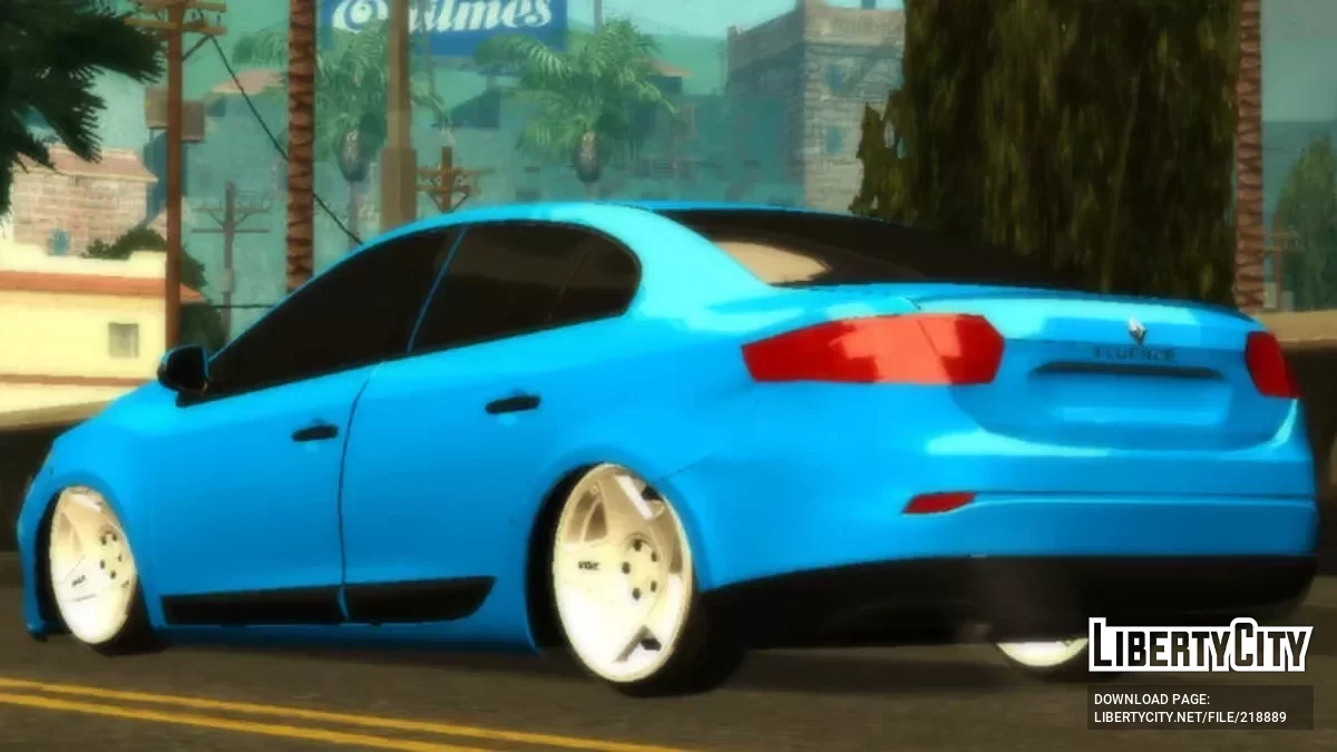Renault Fluence (только DFF) / GTA San Andreas (iOS, Android)