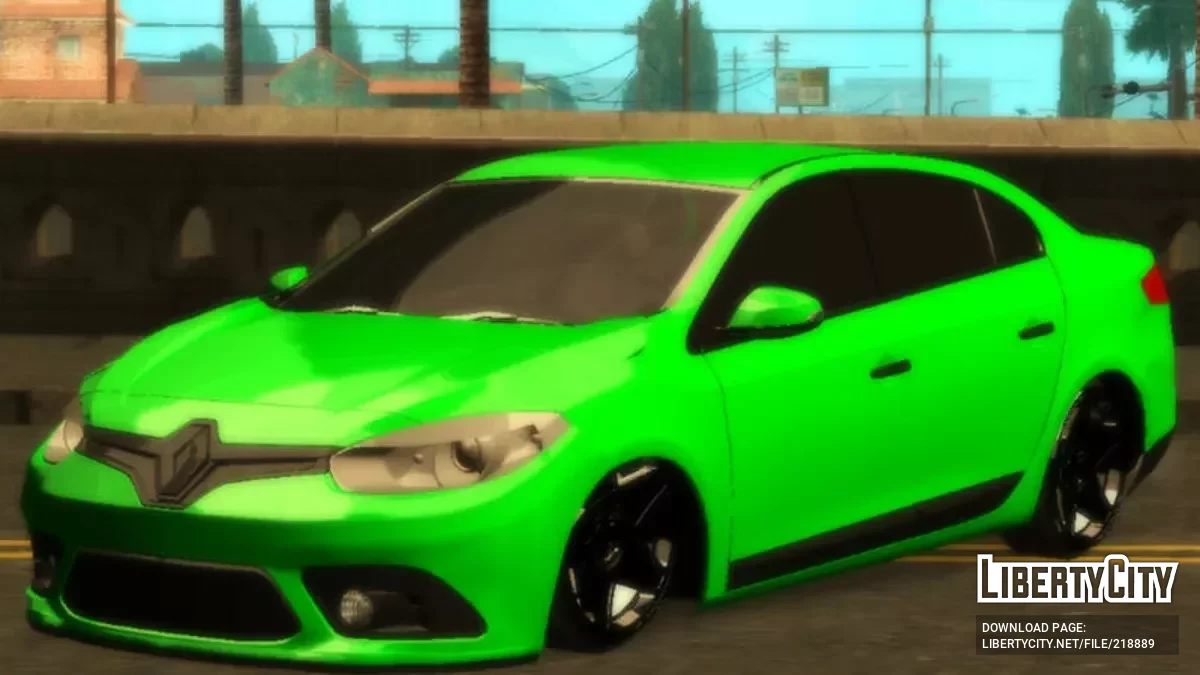 Renault Fluence (только DFF) / GTA San Andreas (iOS, Android)