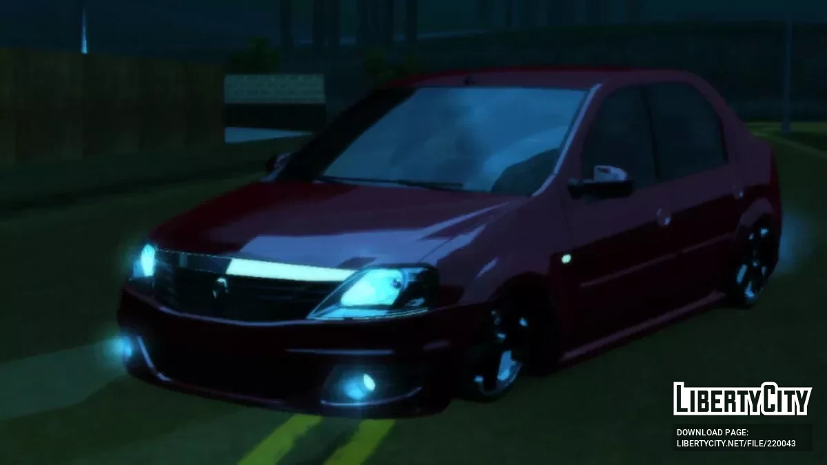 Renault Logan 2012 (DFF) / GTA San Andreas (iOS, Android)