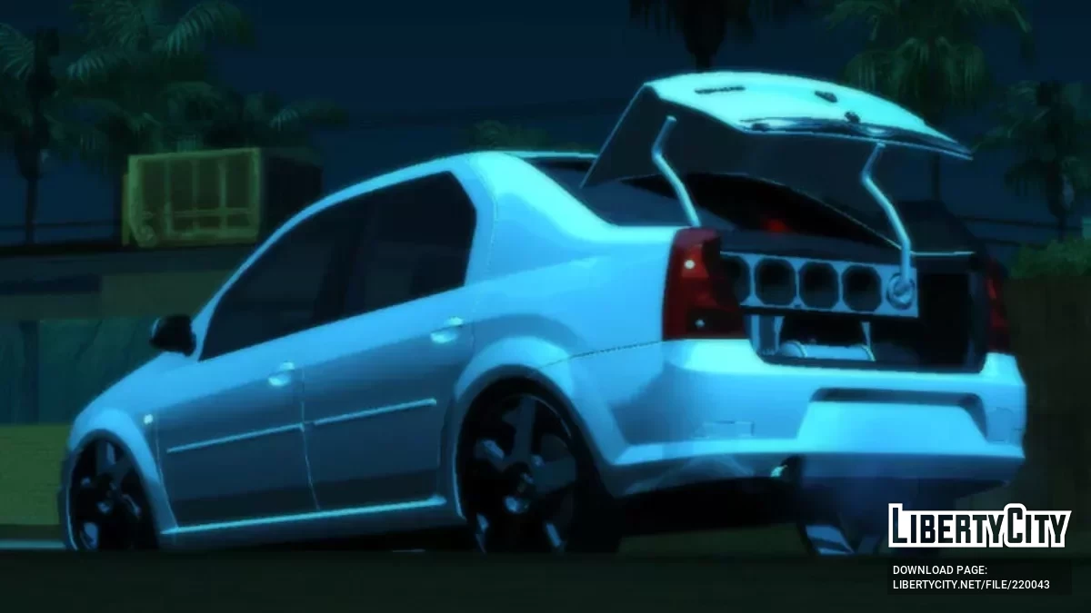 Renault Logan 2012 (DFF) / GTA San Andreas (iOS, Android)