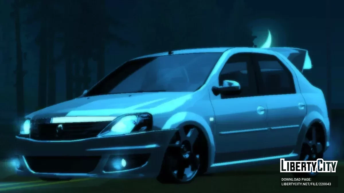 Renault Logan 2012 (DFF) / GTA San Andreas (iOS, Android)