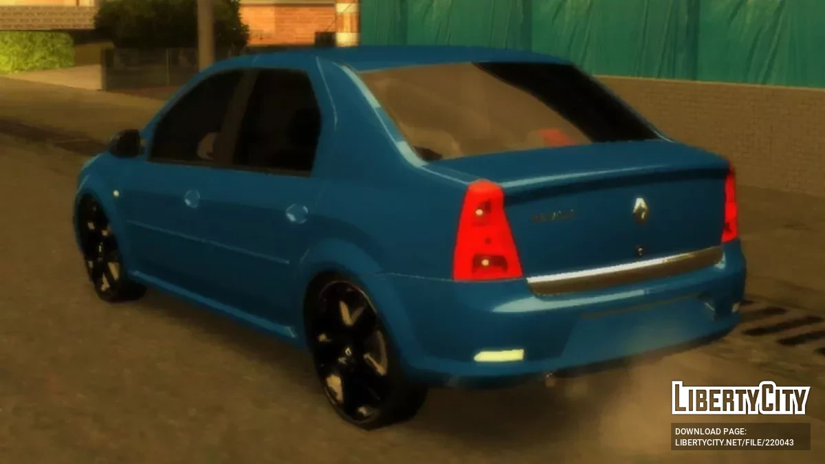 Renault Logan 2012 (DFF) / GTA San Andreas (iOS, Android)
