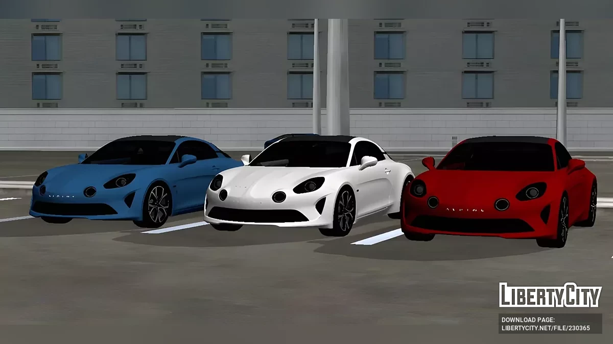 Alpine Renault A110 / GTA San Andreas (iOS, Android)