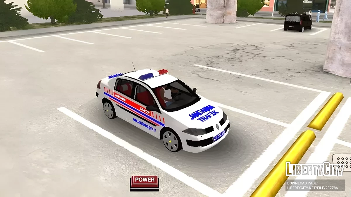 Renault Megane 2 Turkish Traffic Gendarmerie / GTA San Andreas (iOS, Android)