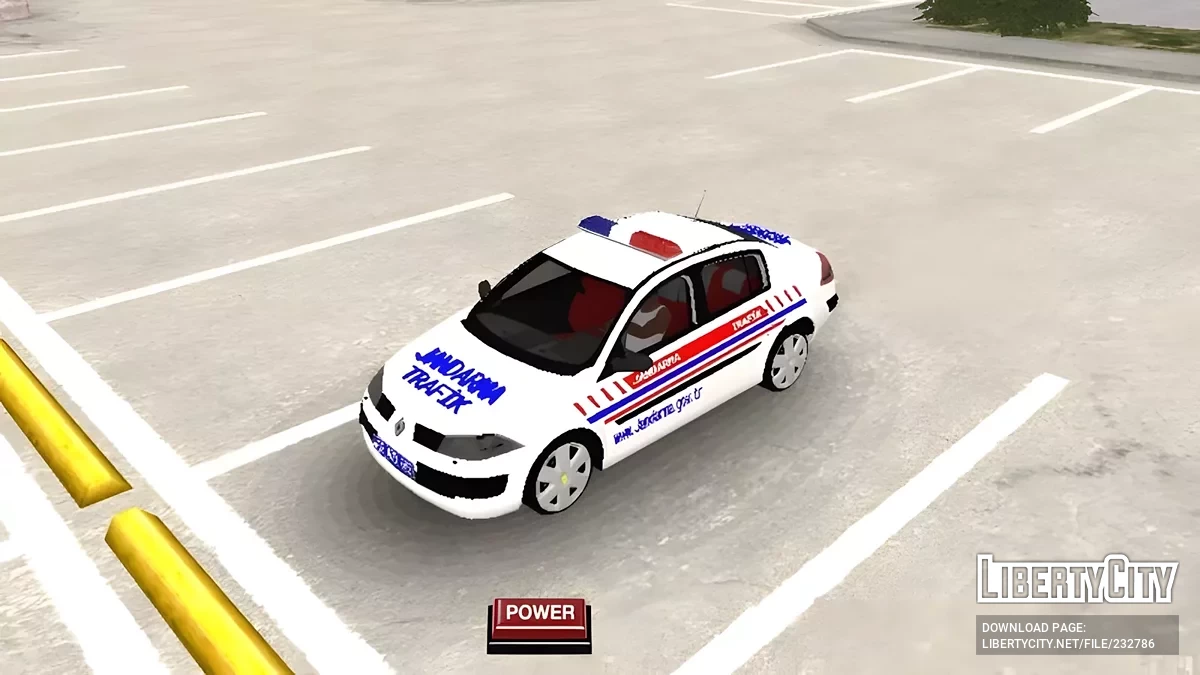 Renault Megane 2 Turkish Traffic Gendarmerie / GTA San Andreas (iOS, Android)