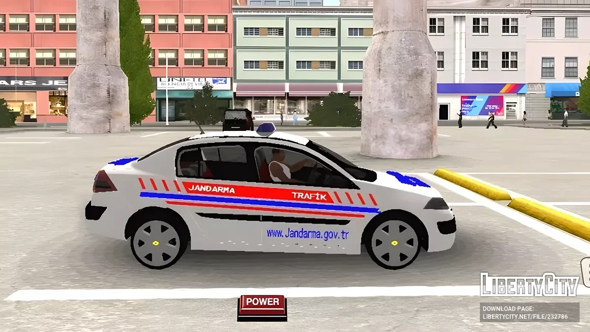 Renault Megane 2 Turkish Traffic Gendarmerie / GTA San Andreas (iOS, Android)