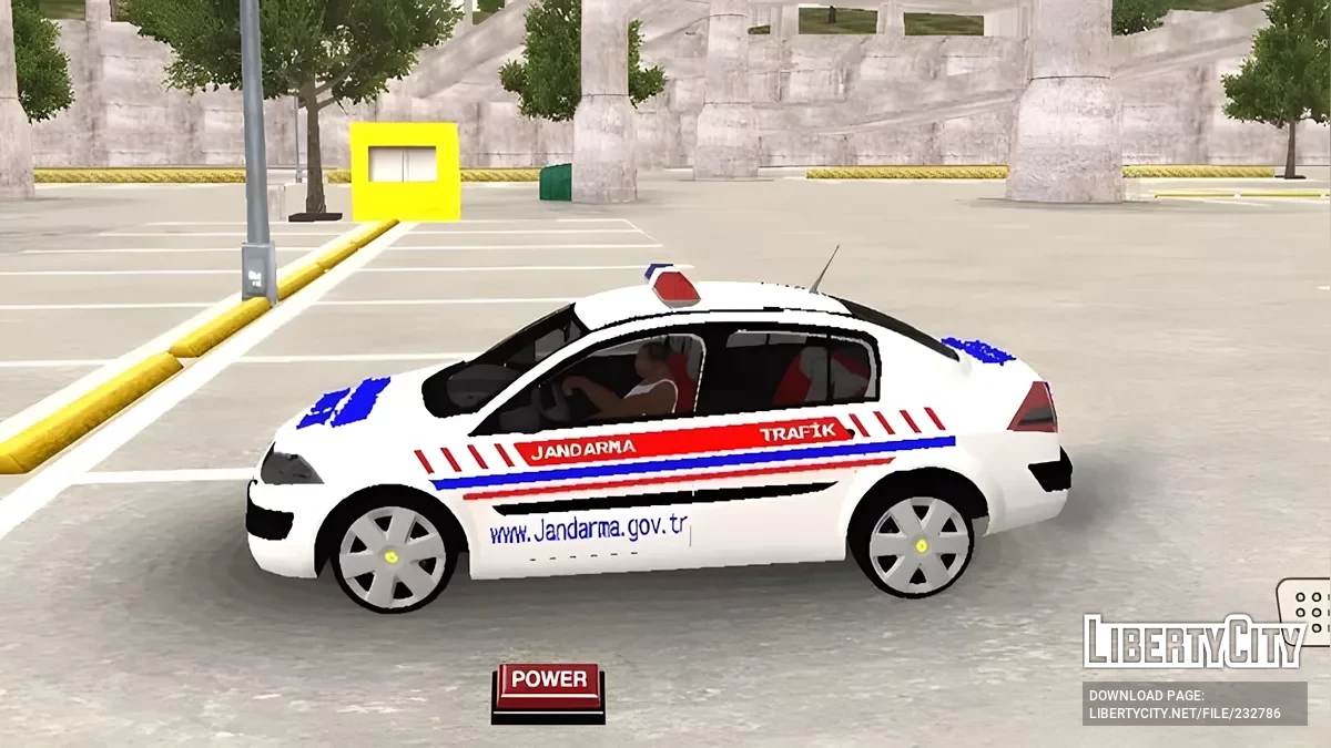 Renault Megane 2 Turkish Traffic Gendarmerie / GTA San Andreas (iOS, Android)