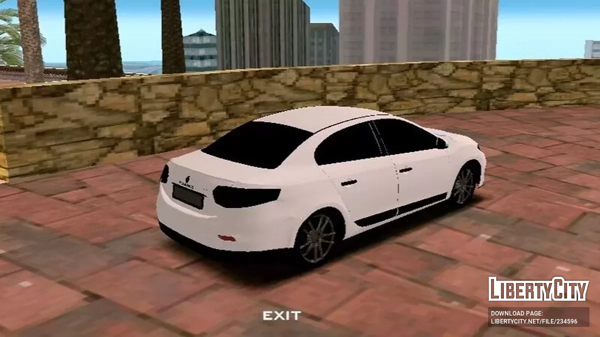 Renault Fluence 2015 / GTA San Andreas (iOS, Android)