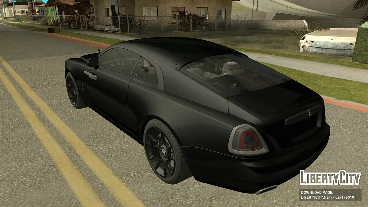 Rolls-Royce Wraith Black Badge 2019 / GTA San Andreas (iOS, Android)