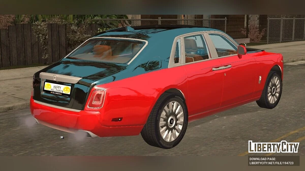 Rolls-Royce Phantom 8 2018 / GTA San Andreas (iOS, Android)