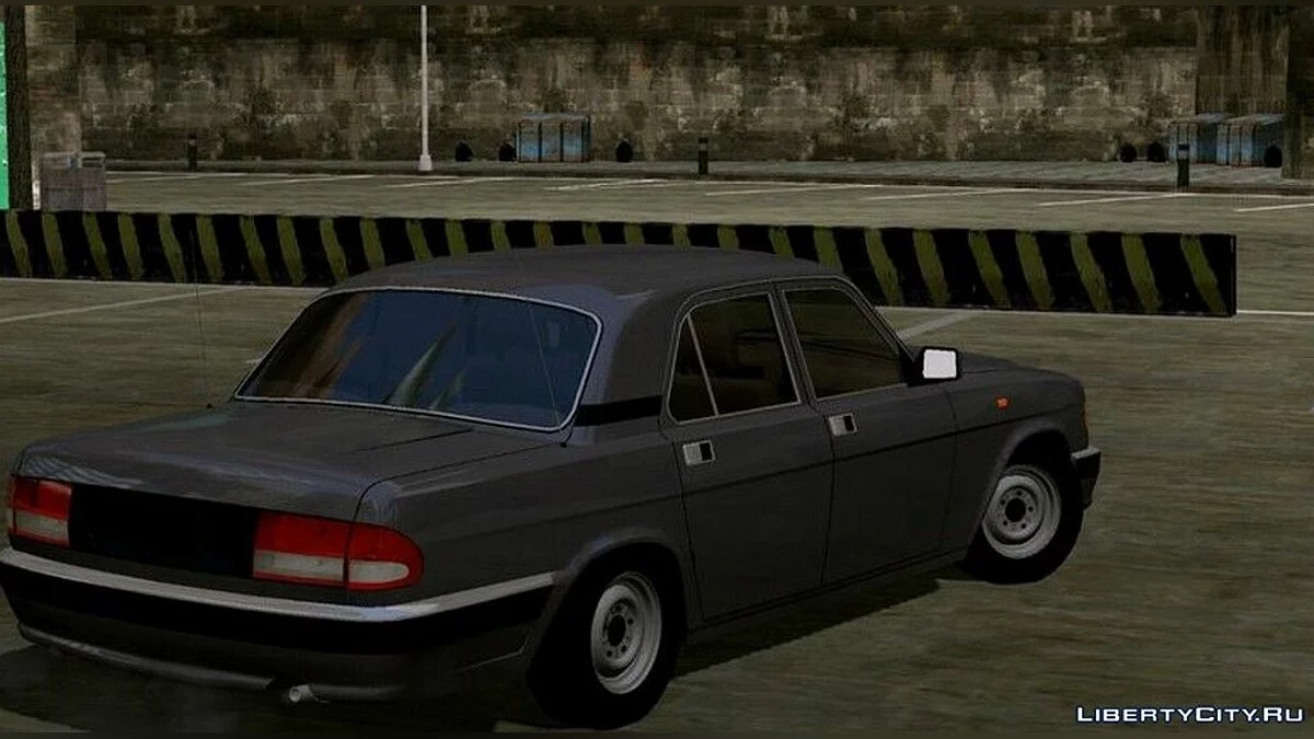 ГАЗ 3110 черный / GTA San Andreas (iOS, Android)