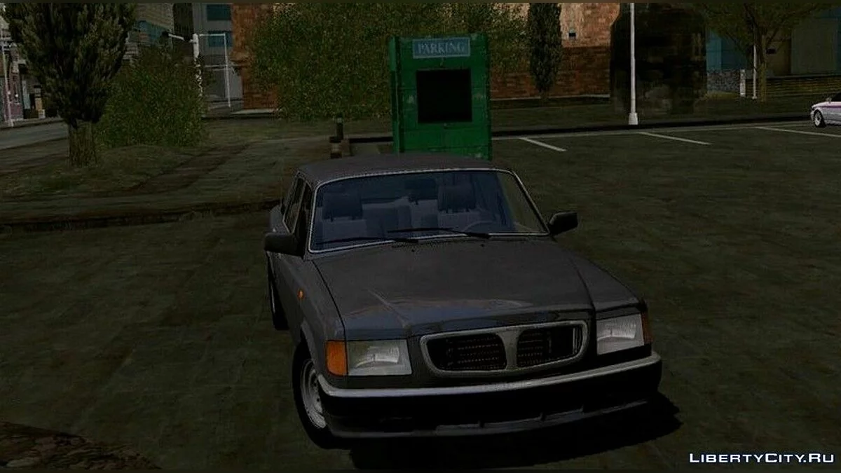 ГАЗ 3110 черный / GTA San Andreas (iOS, Android)