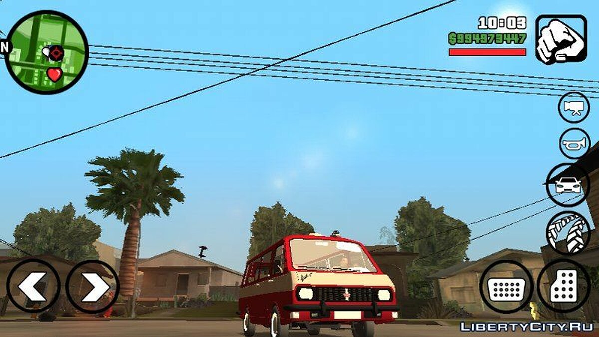 РАФ 2203 для GTA San Andreas (iOS, Android) - Картинка #1