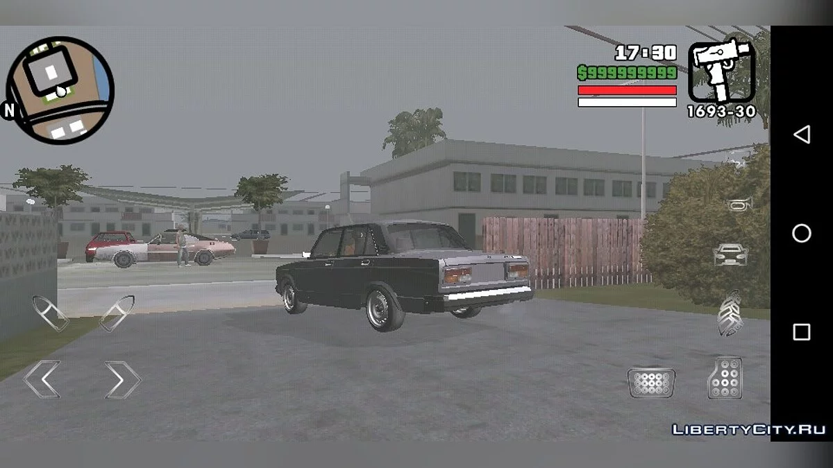 ВАЗ 2107 Сток / GTA San Andreas (iOS, Android)