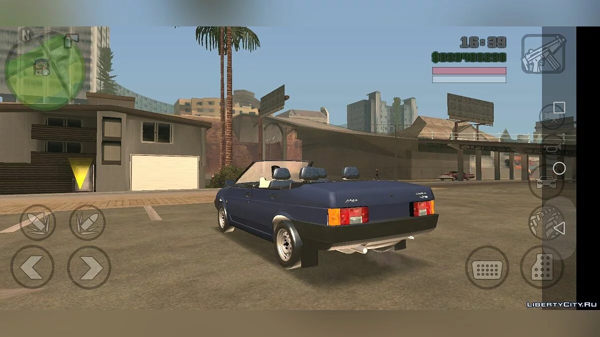 Lada VAZ 21099 Convertible for Mobile / GTA San Andreas (iOS, Android)