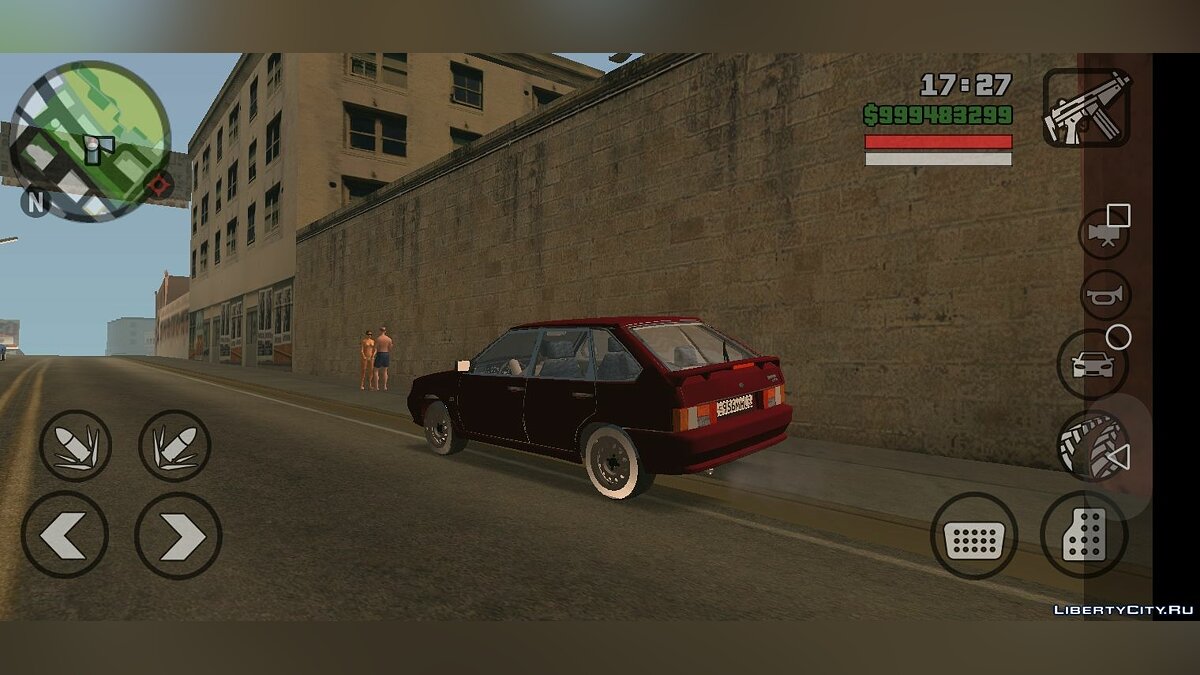 Скачать Lada VAZ-2114 for Mobile для GTA San Andreas (iOS, Android)