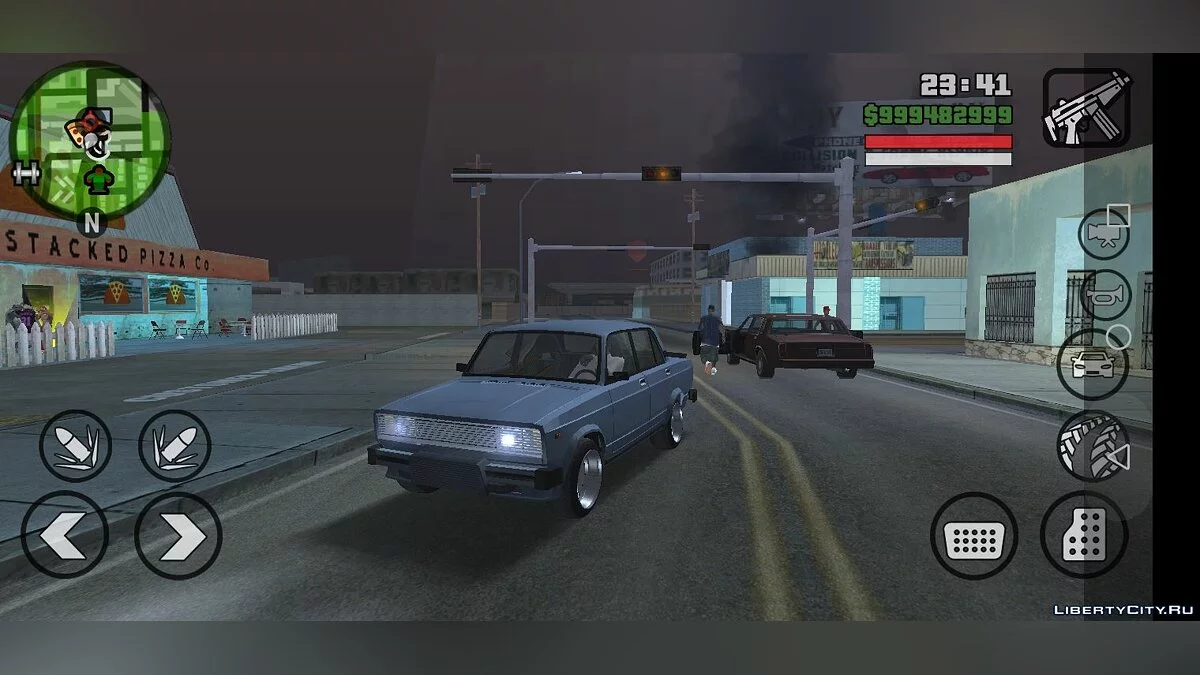 Vaz 2105 Боевая Классика for Mobile / GTA San Andreas (iOS, Android)