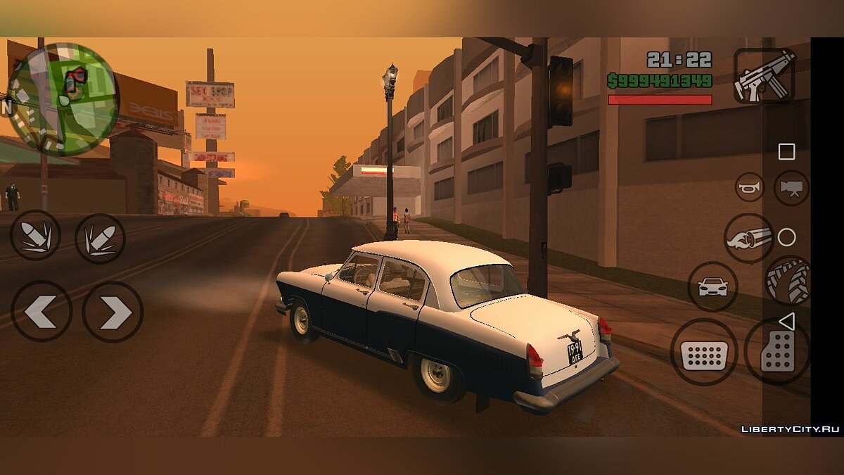 Скачать ГАЗ-21 Волга для GTA San Andreas (iOS, Android)