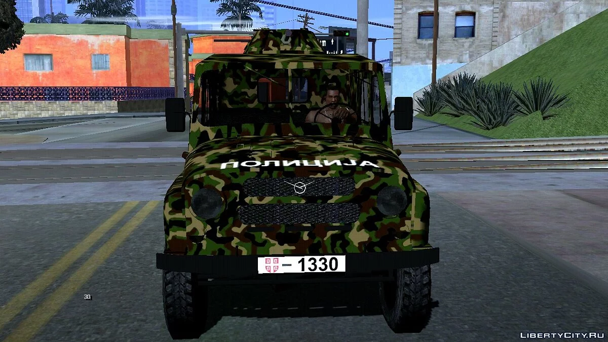 UAZ 469 Military Police Serbia / GTA San Andreas (iOS, Android)