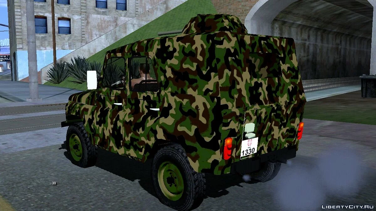 UAZ 469 Military Police Serbia / GTA San Andreas (iOS, Android)