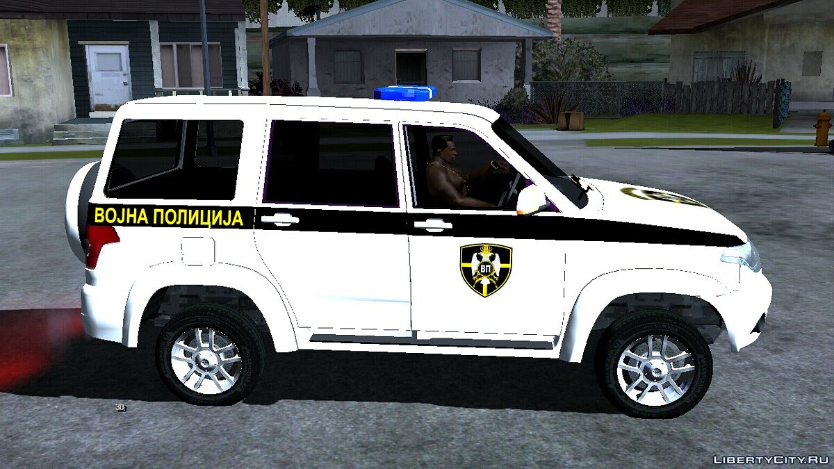 UAZ Patriot Serbian Military Police для GTA San Andreas (iOS, Android) - Картинка #3
