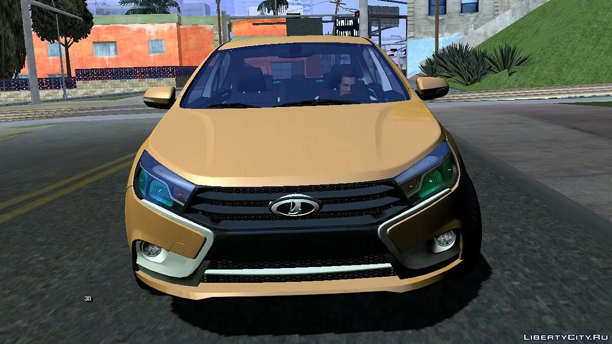 Lada Vesta (Stock) / GTA San Andreas (iOS, Android)