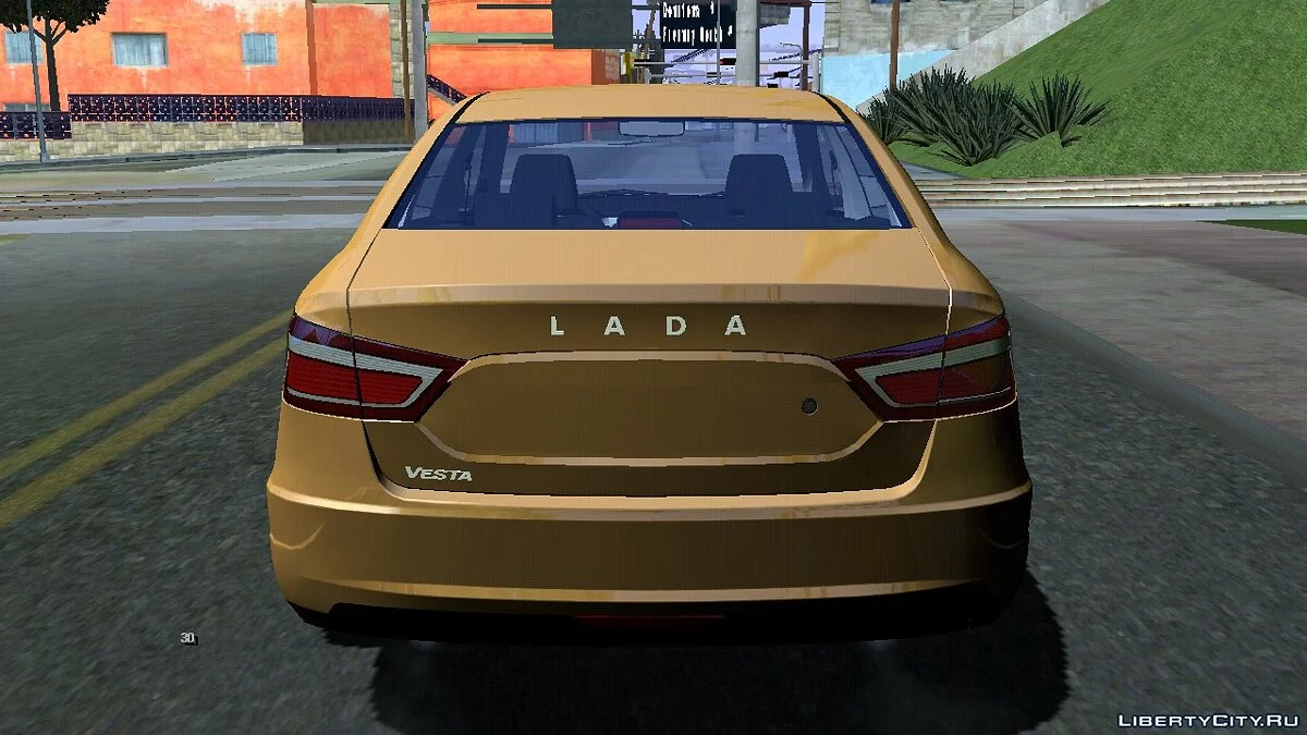 Lada Vesta (Stock) / GTA San Andreas (iOS, Android)