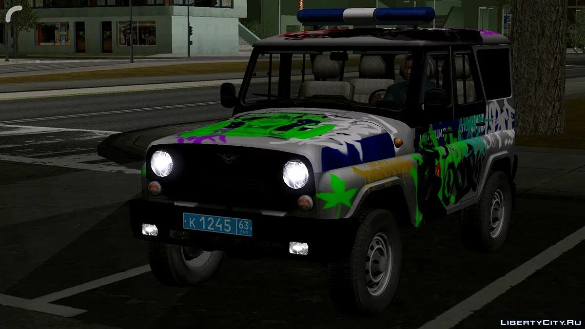УАЗ - Полиция / GTA San Andreas (iOS, Android)