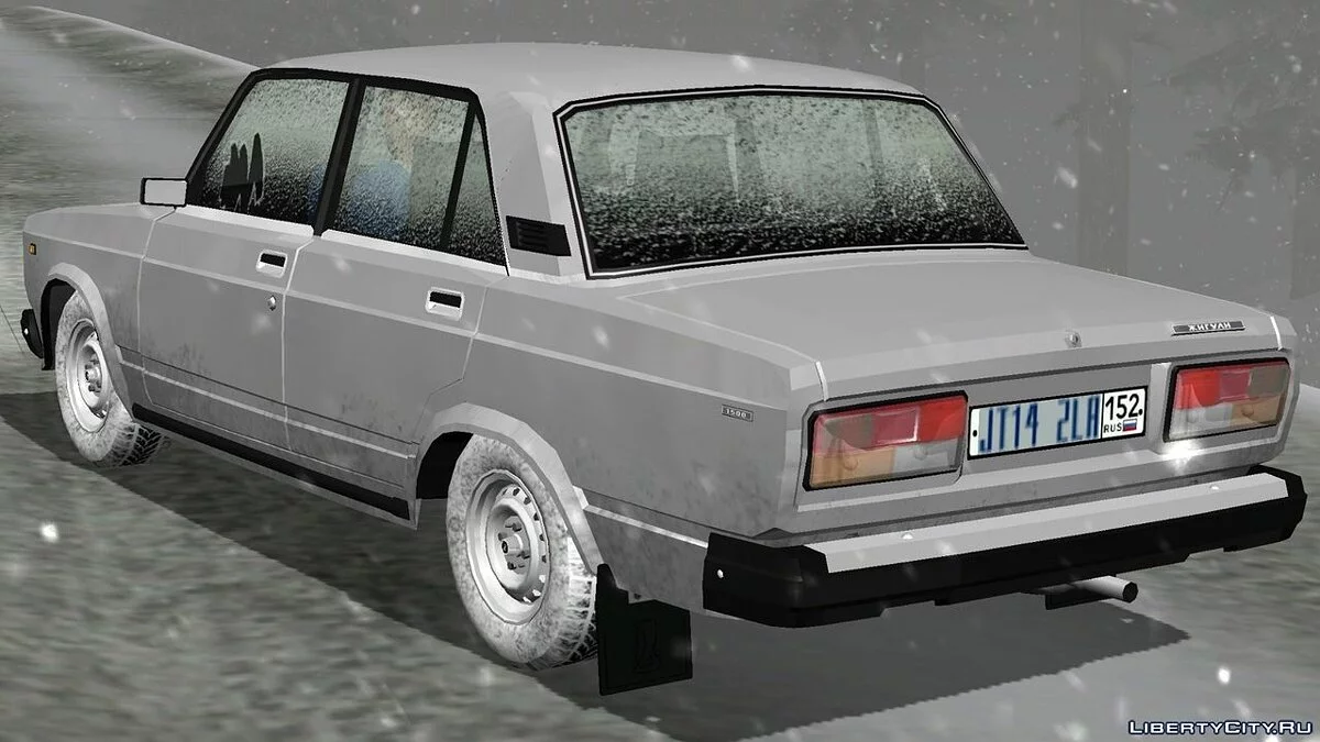 ВАЗ 2107 (Зимняя версия) / GTA San Andreas (iOS, Android)