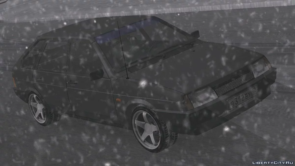 ВАЗ 2109 (Зимняя версия) / GTA San Andreas (iOS, Android)