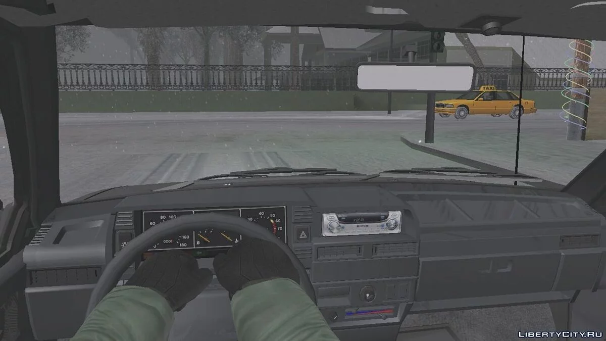 ВАЗ 2109 (Зимняя версия) / GTA San Andreas (iOS, Android)
