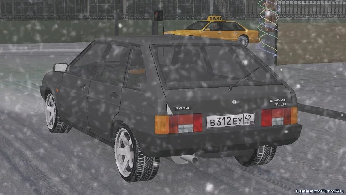 ВАЗ 2109 (Зимняя версия) / GTA San Andreas (iOS, Android)