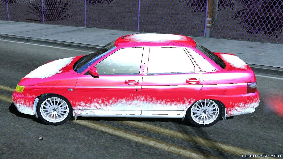 Ваз 2110 (Зимняя версия) / GTA San Andreas (iOS, Android)