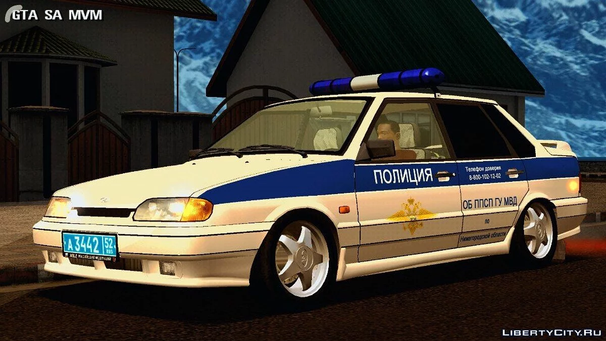 ВАЗ 2115 (Полиция) / GTA San Andreas (iOS, Android)