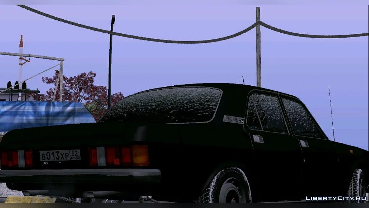 ГАЗ-31013 Волга КГБ Догонялка — зимняя версия / GTA San Andreas (iOS, Android)