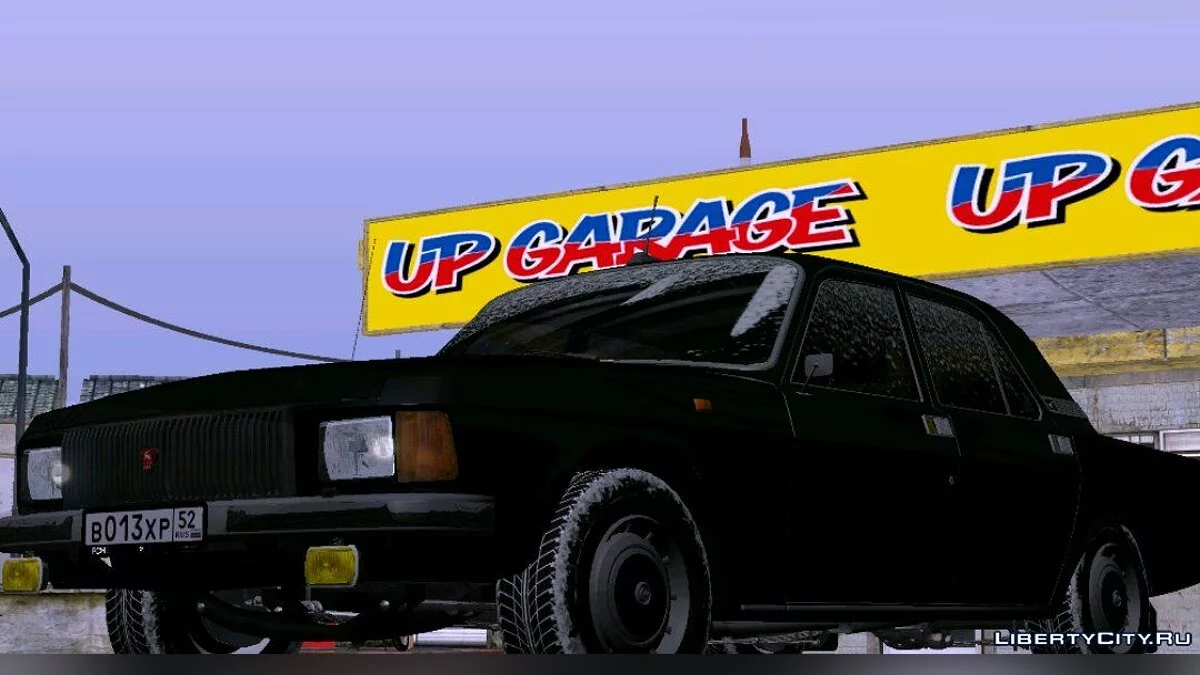 ГАЗ-31013 Волга КГБ Догонялка — зимняя версия / GTA San Andreas (iOS, Android)
