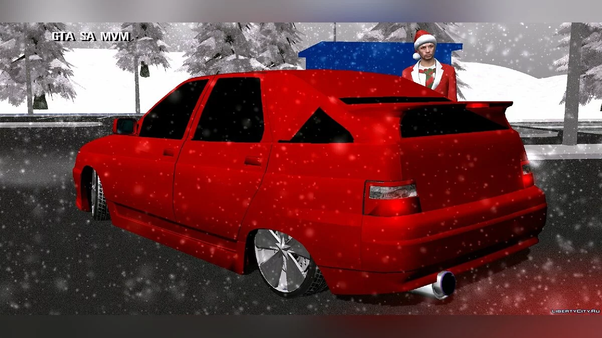 Колхоз стайл ВАЗ 2112 LQ / GTA San Andreas (iOS, Android)